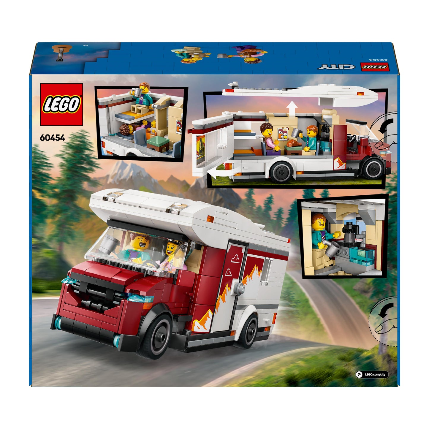 Lego City Great Vehicles 60454 Holiday Adventure Camper Van
