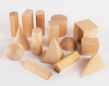 EDX Education Wooden Geometric Solids