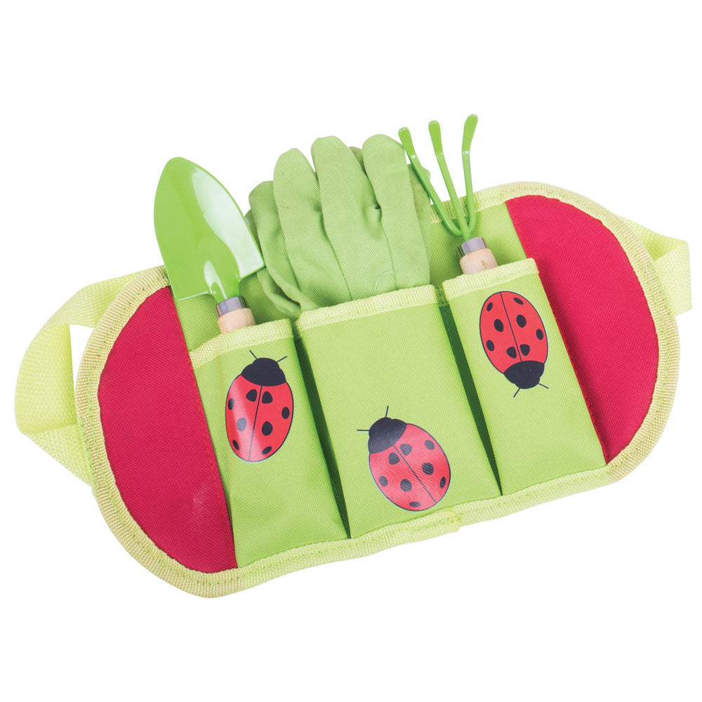 BigJigs Gardening Belt, 2 tools, gloves