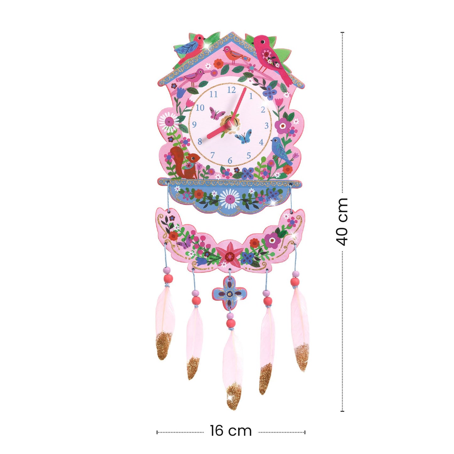 Djeco DIY Clock To Create Cuckoo