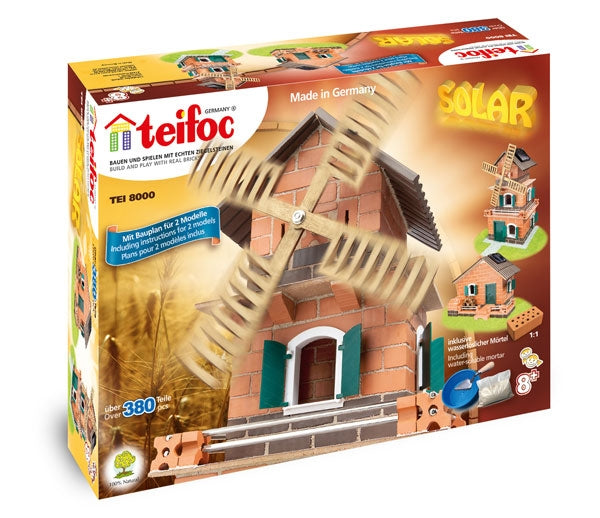 Teifoc Brick Construction Set Water/ Windmill Solar