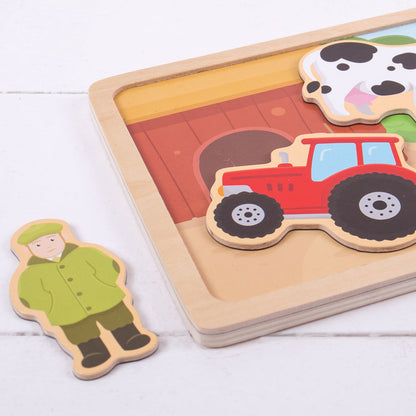 BigJigs Magnetic Board (Farm)