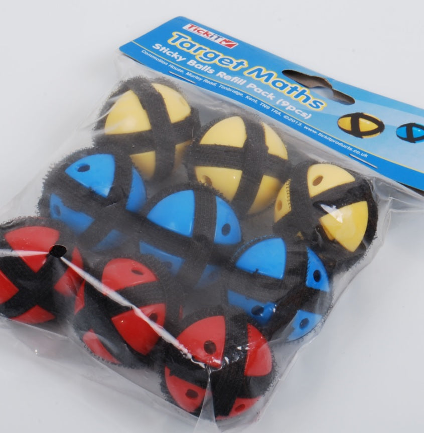 TickiT Target Math Sticky Ball Refill
