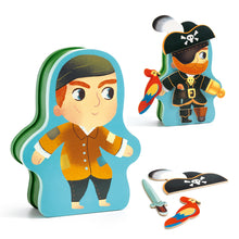 Djeco Inzebox Aventuro Wooden Magnetics