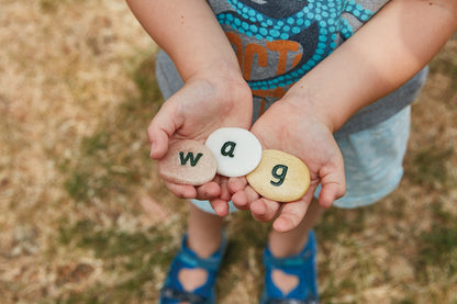 Yellow Door Alphabet Pebbles Lowercase