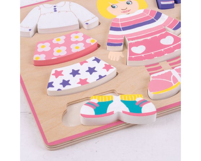 BigJigs Dressing Girl Puzzle