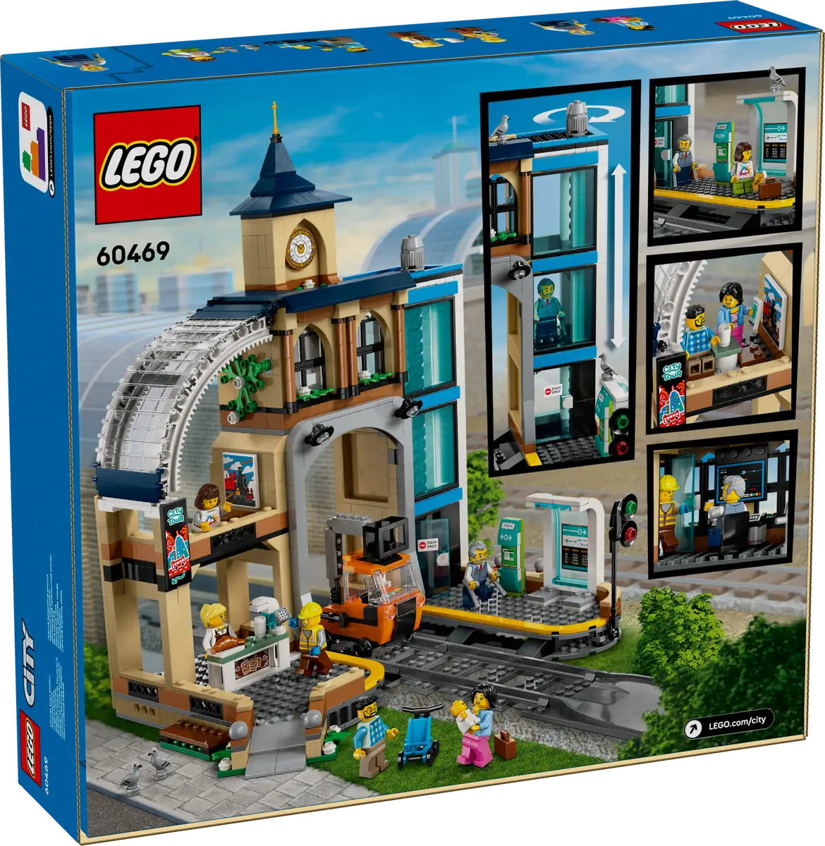 Lego City Trains 60469 Central Train Station
