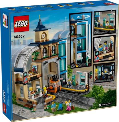 Lego City Trains 60469 Central Train Station