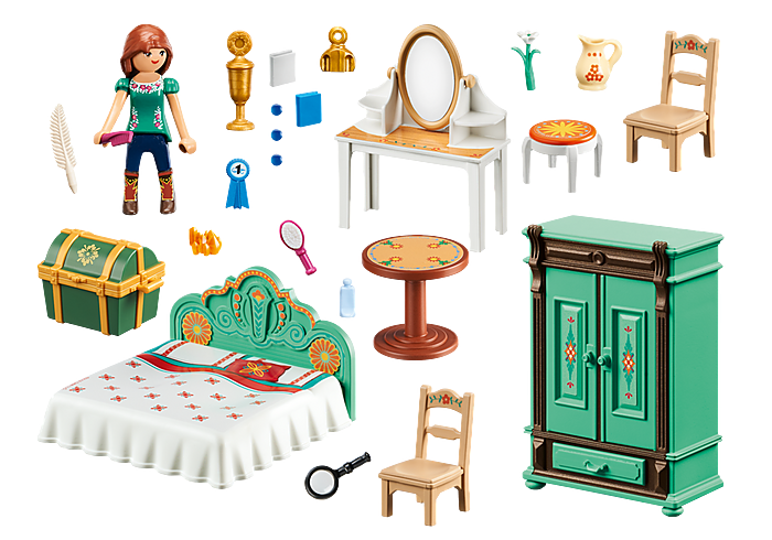 Playmobil DreamWorks Spirit 9476 Lucky's Bedroom