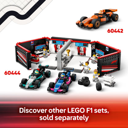 Lego City Formula 1 60443 F1® Pit Stop & Pit Crew with Ferrari Car