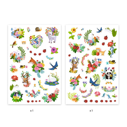 Djeco Happy Spring Temporary Tattoos