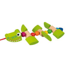 Goki Pull-Along Crocodile