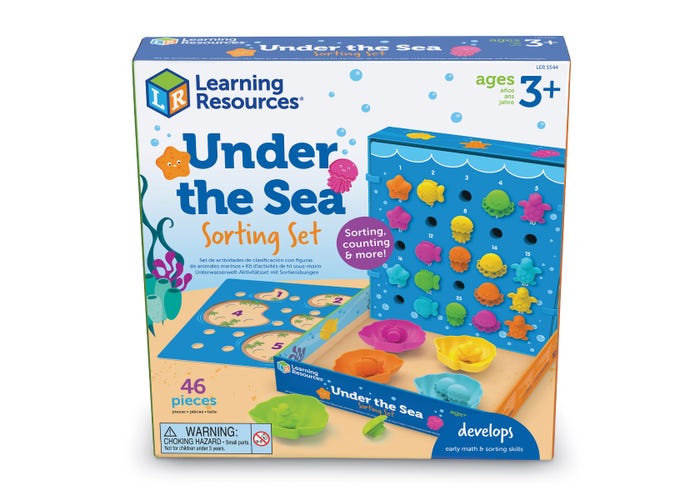 Learning Resources Under The Sea Sorting Set