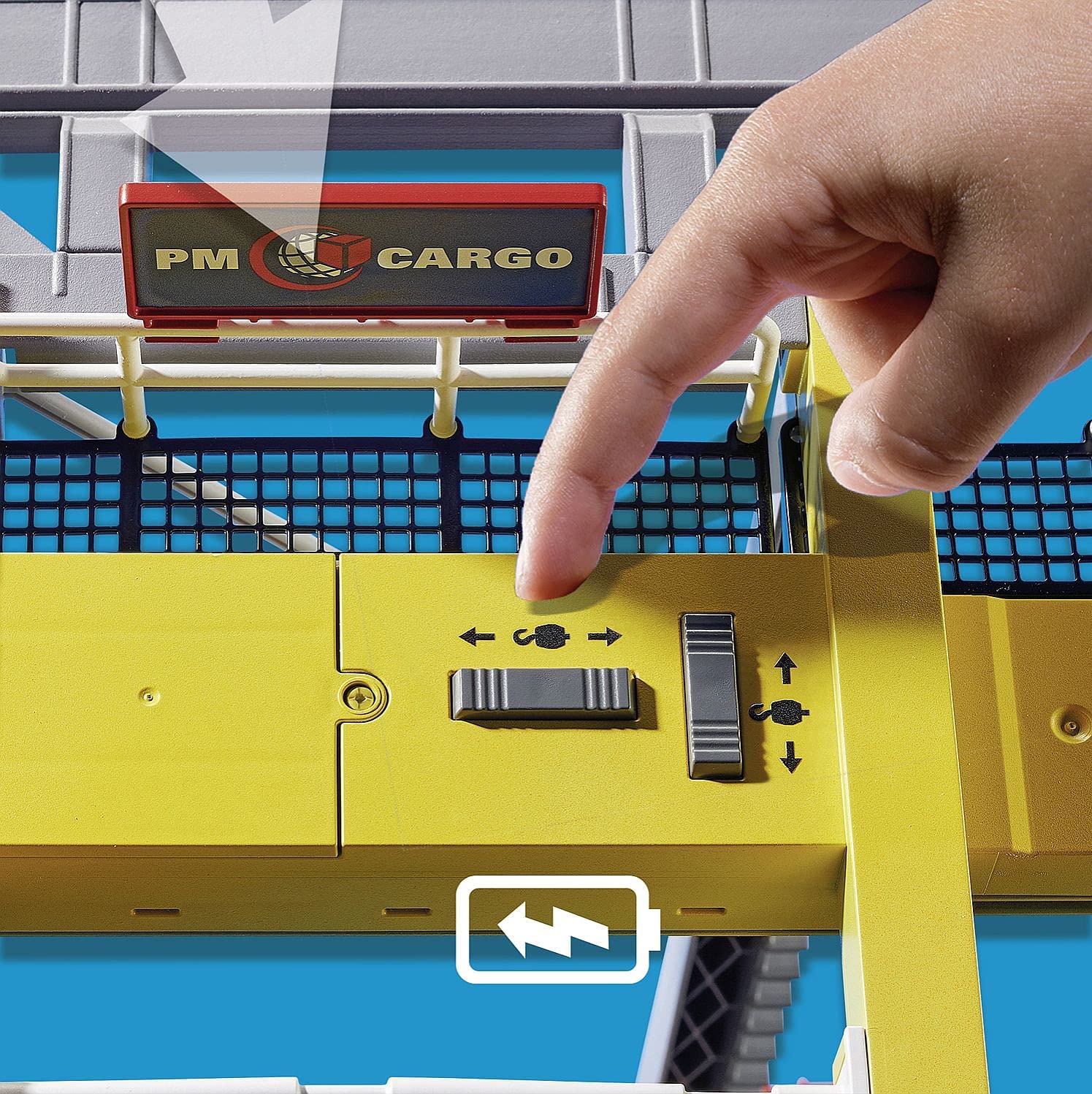 Playmobil 70770 Cargo Crane with Container