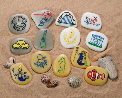 Yellow Door Story Stones - Under the Sea