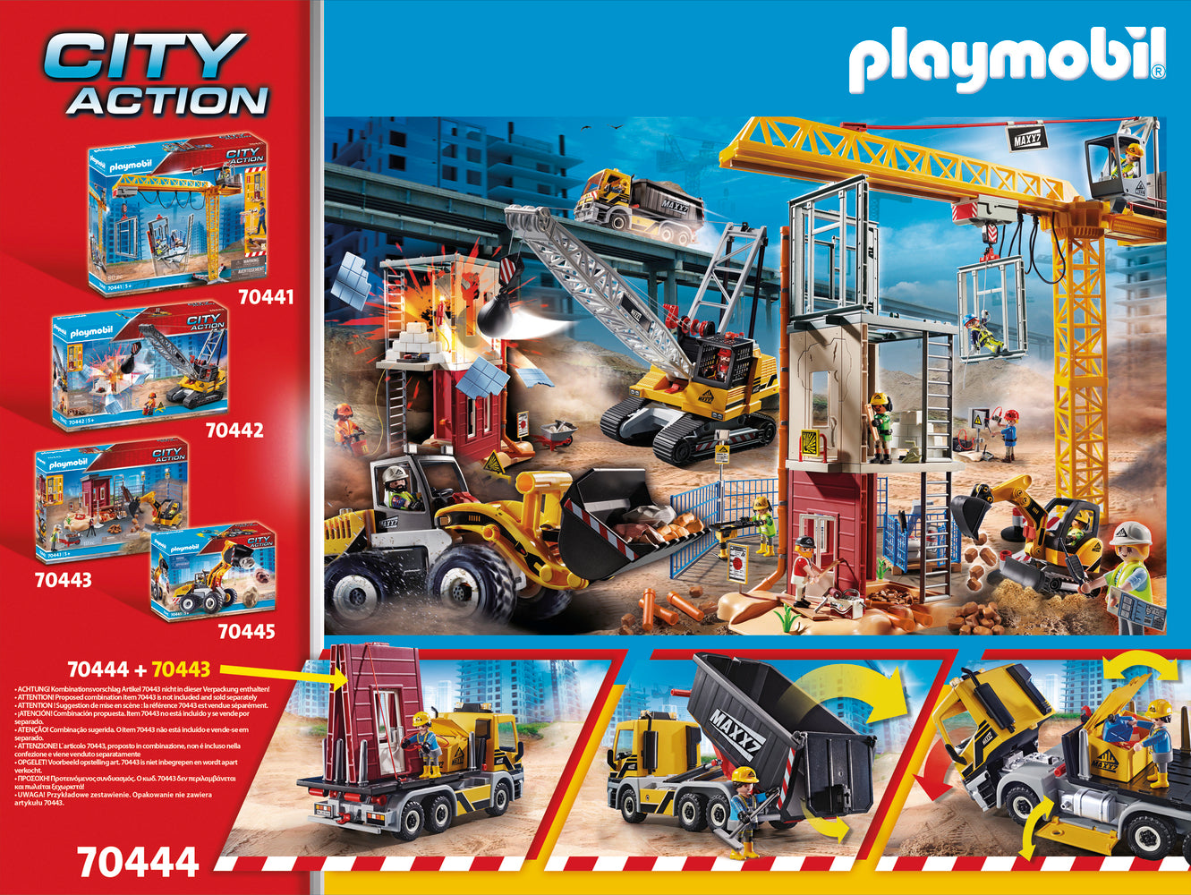 Playmobil 70444 City Action Construction Truck