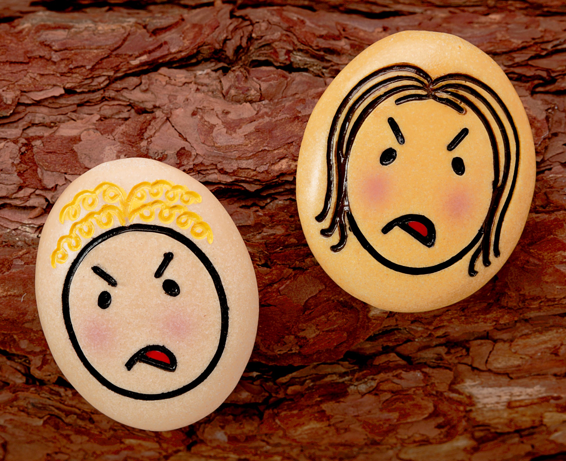 Yellow Door Jumbo Emotion Stones