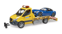 Bruder Mb Sprinter Transporter W/Light & Sound