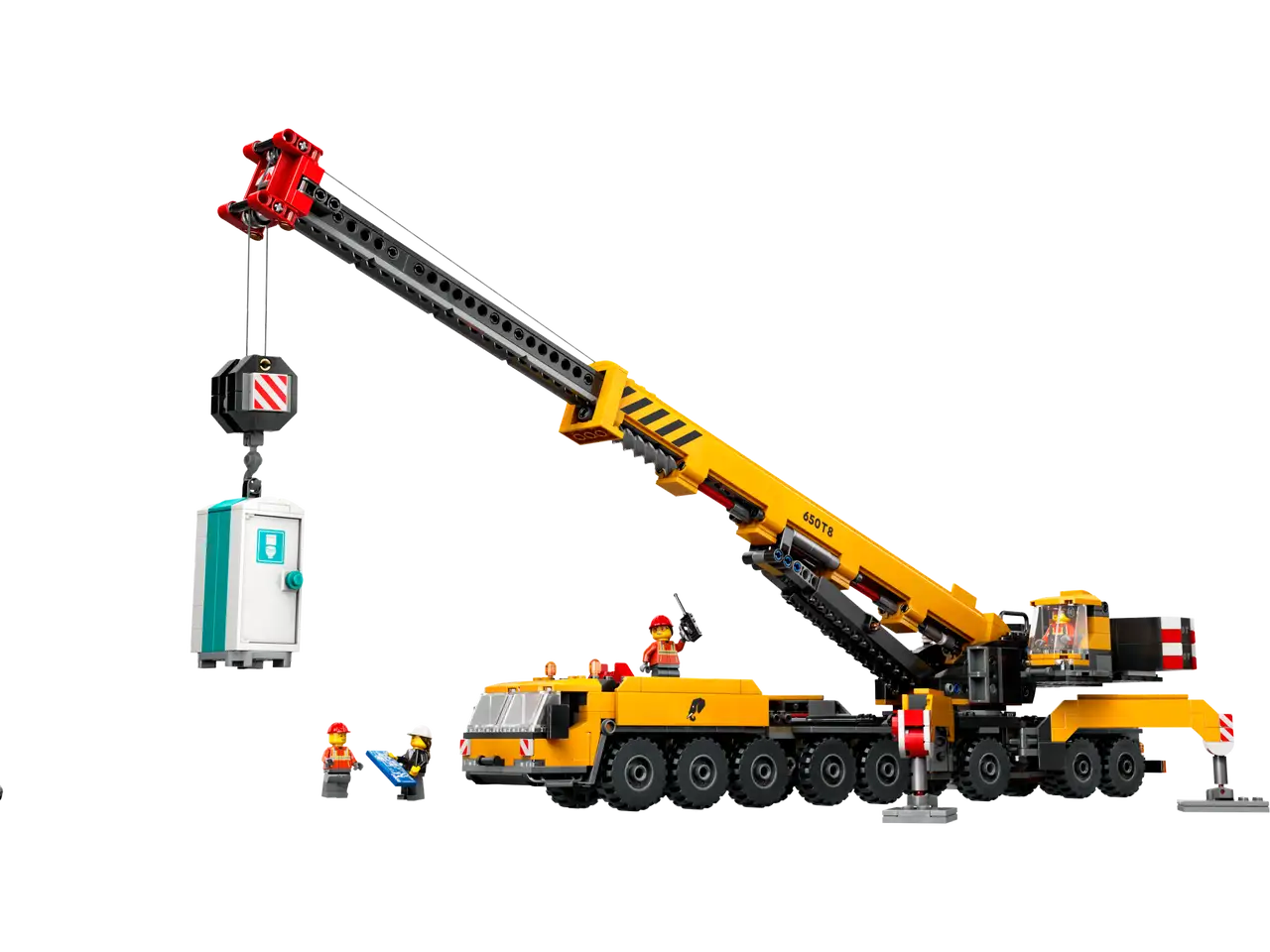 Lego City 60409 Yellow Mobile Construction Crane