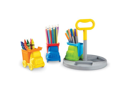 Learning Resources Create-a-Space™ Kiddy Centre Trucks!