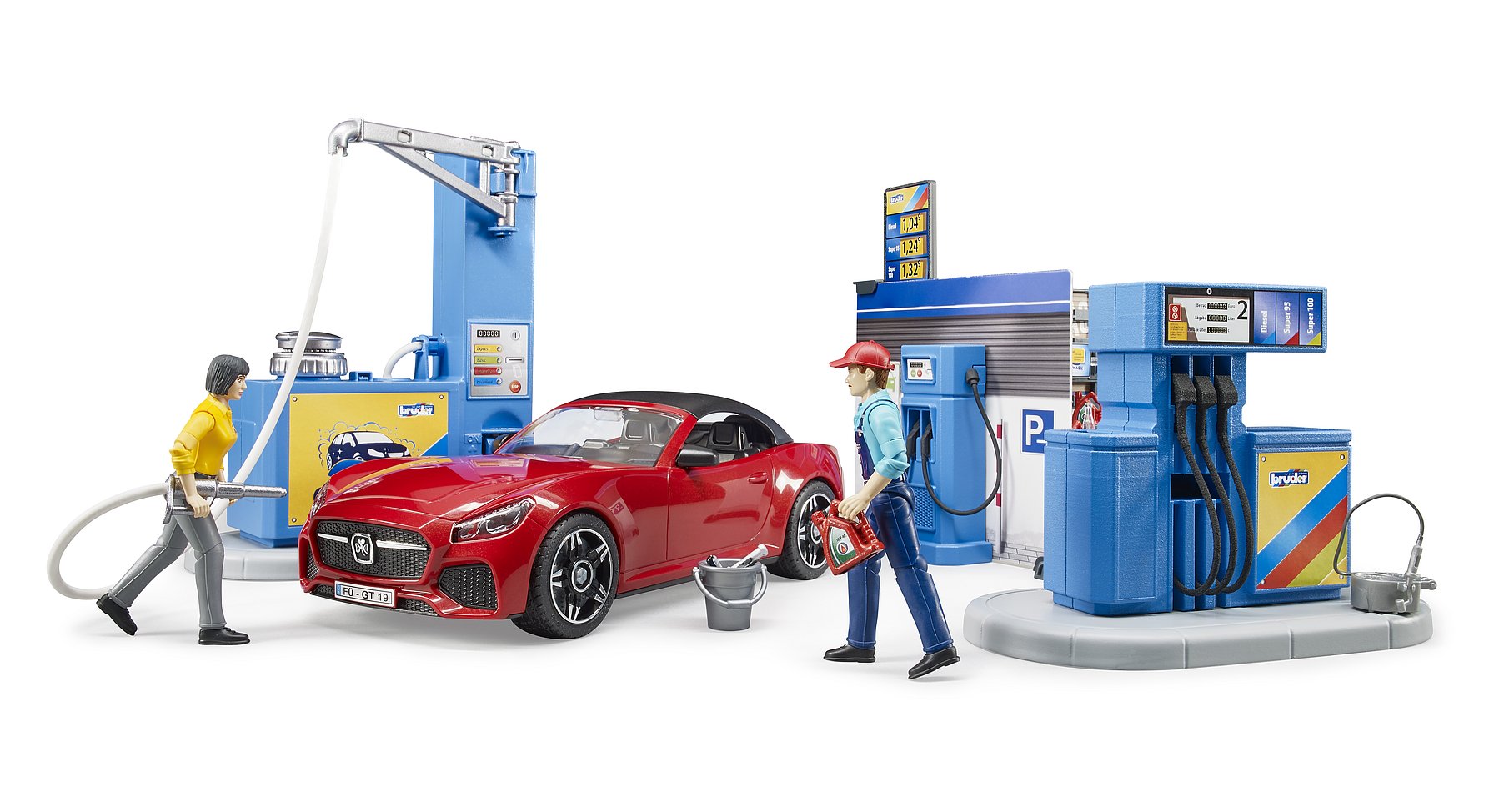 Bruder Petrol Station & Car Wash