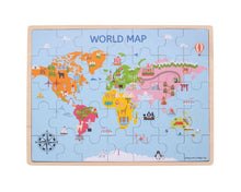 BigJigs World Map Puzzle