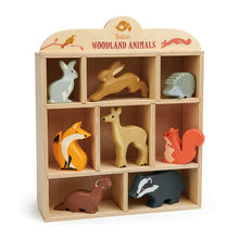 Tender Leaf Toys 8 Woodland Animals Shelf Set