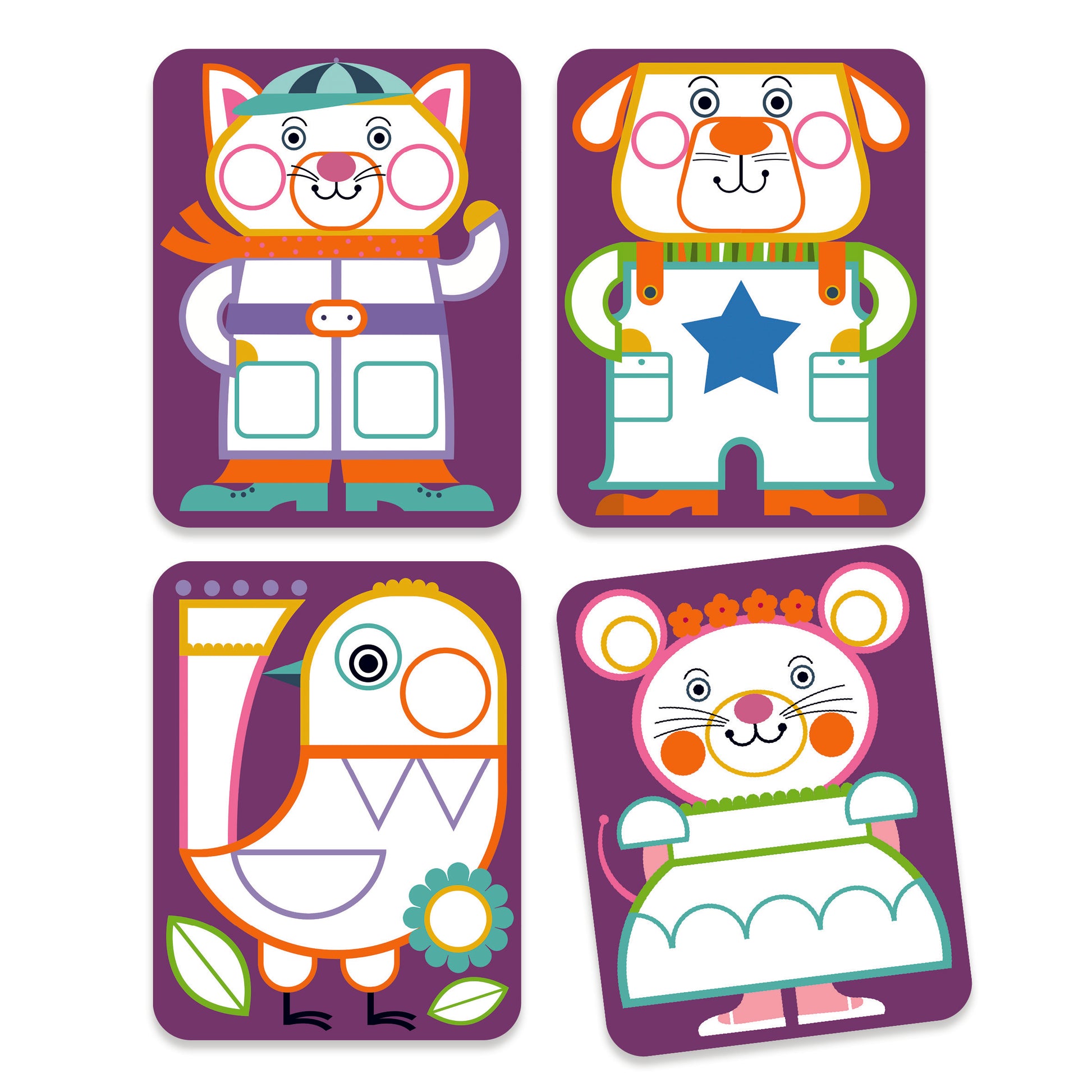 Djeco Palette Painting - Chubby Cheeks