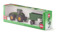 Siku 1:50 John Deere Tractor With Trailer