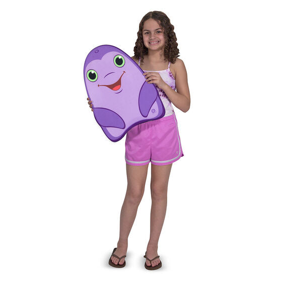 Melissa & Doug Dart Dolphin Kickboard Pool Toy