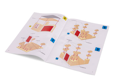 Teifoc Brick Construction Set Fire Station