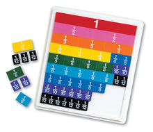 Learning Resources Rainbow Fraction® Tiles With Tray