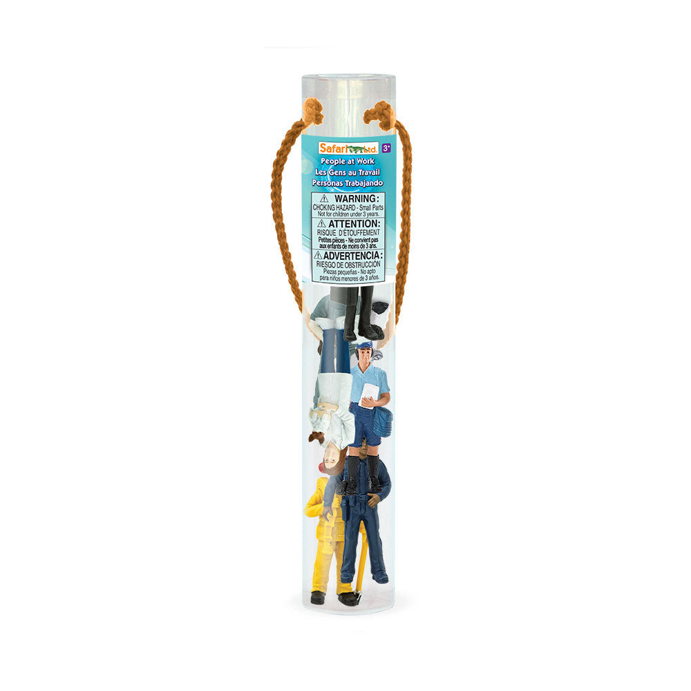 Toobs Work Safari Toob People at Work (7 Pieces) – DUFFYS TOYWORLD