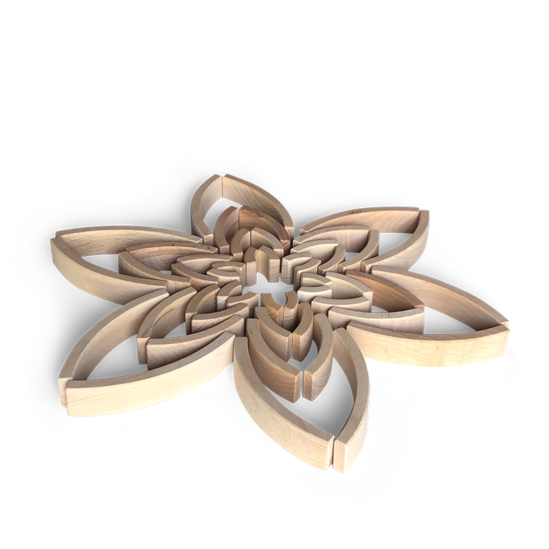 Abel Blocks Golden Ratio 48