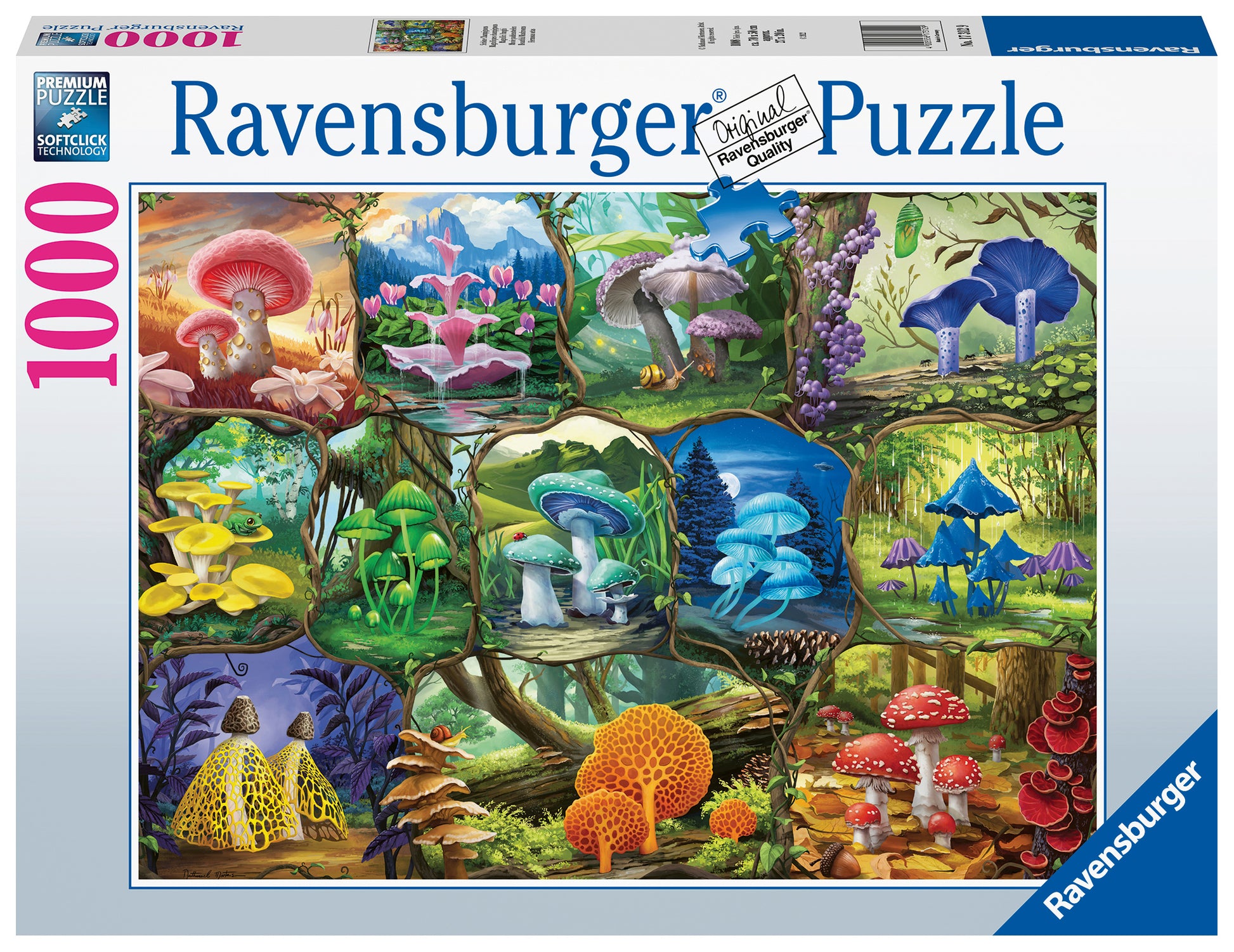 Ravensburger Beautiful Mushrooms, 1000pc