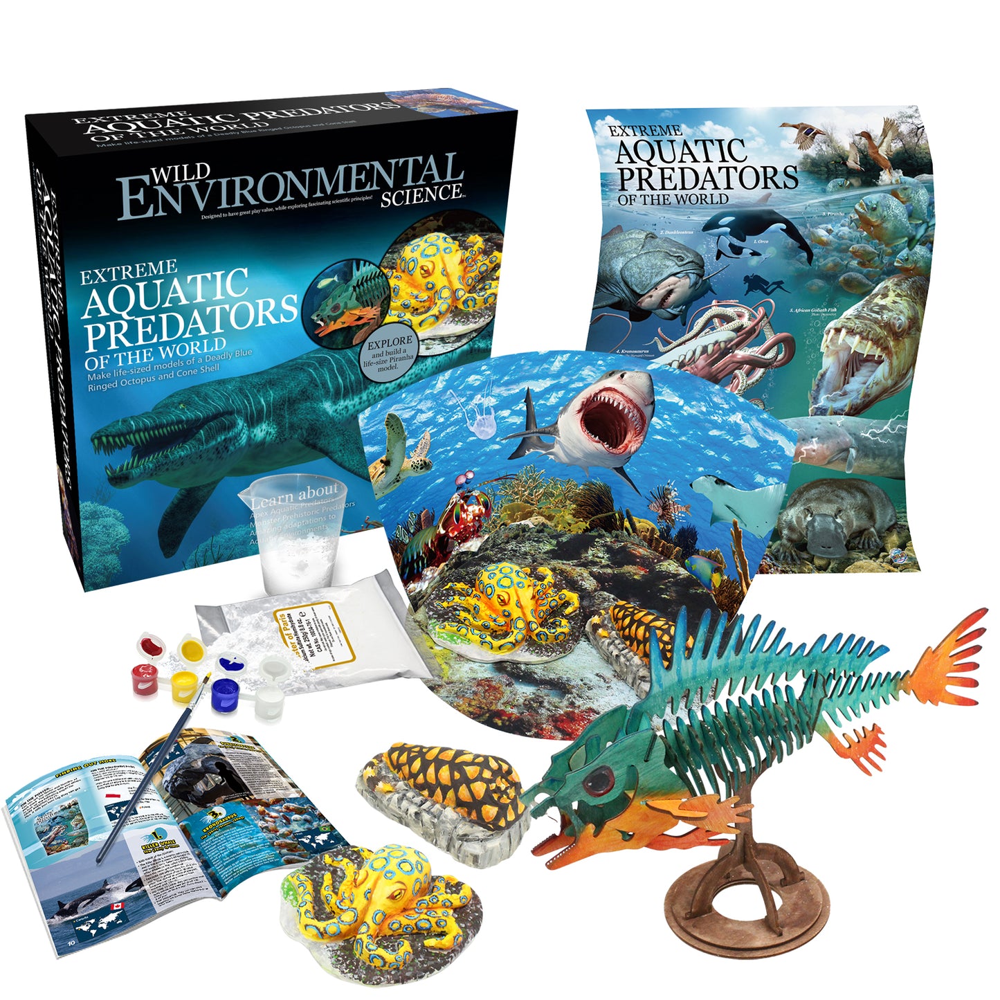 Wild Environmental Science Extreme Aquatic Predators of The World