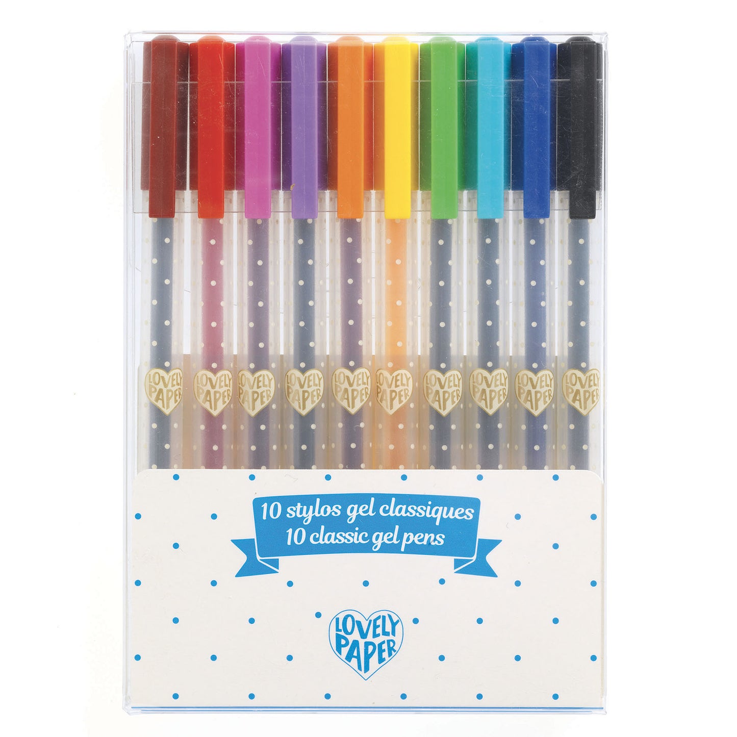 Djeco 10 Stylos Gel Classiques