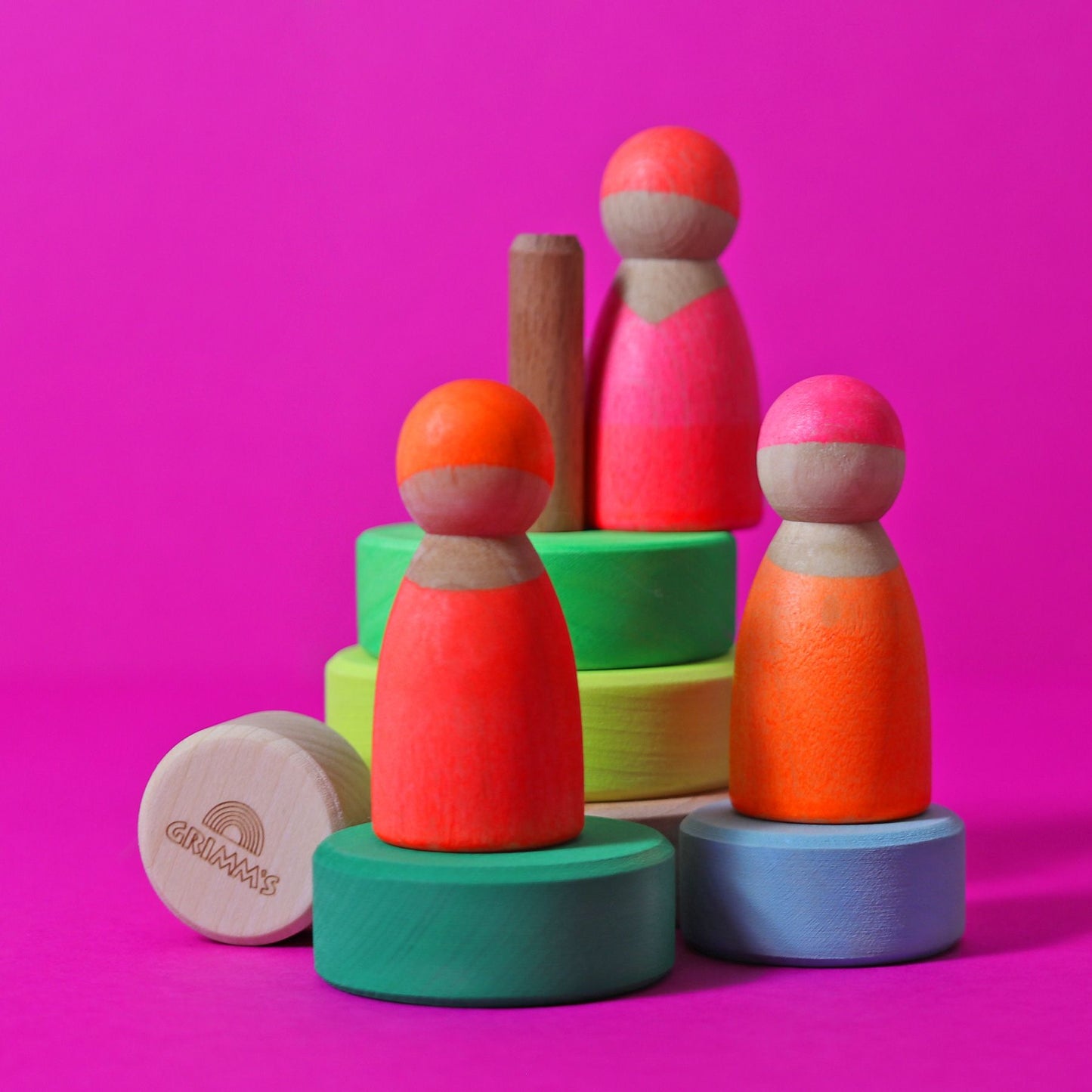 Grimms Neon Friends Pink