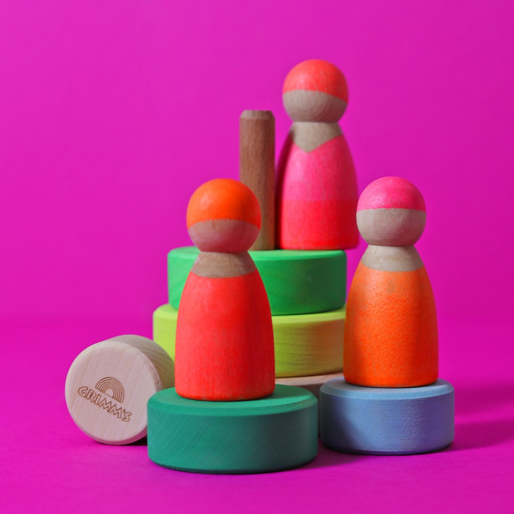 Grimms Neon Friends Pink