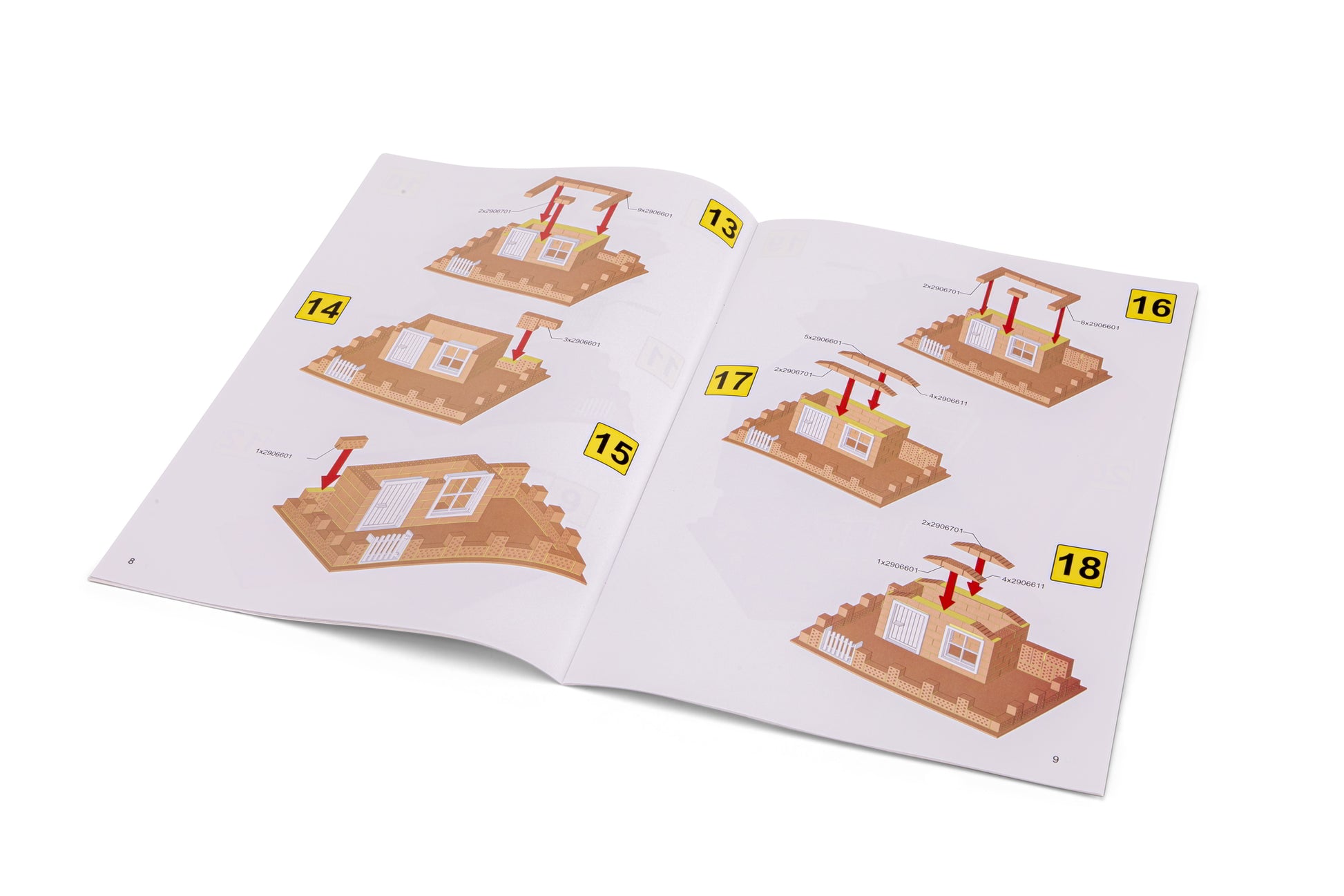 Teifoc Brick Construction Set Summer Cottage