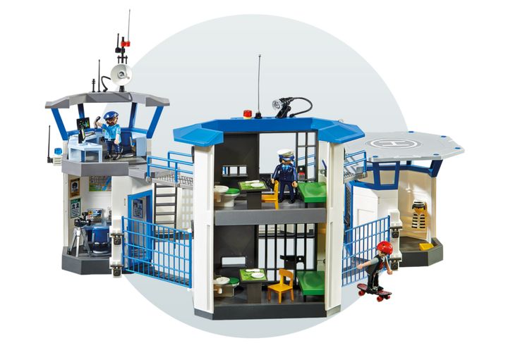 Playmobil 6919 Police Headquarters with Prison