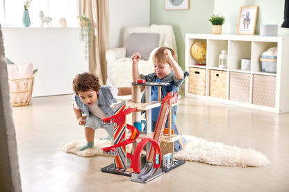 Hape Gearhead Stunt Garage