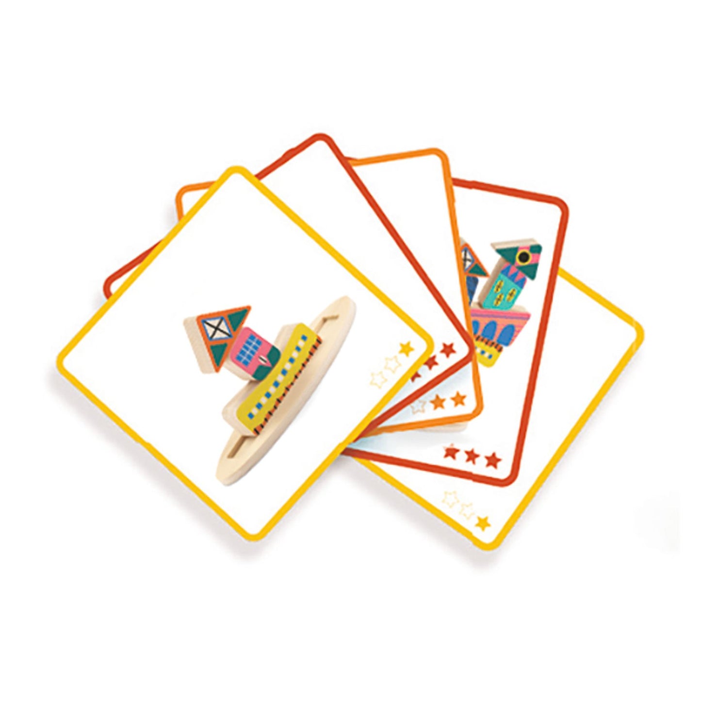 Djeco Ze Stakaboom Wooden Balancing Game