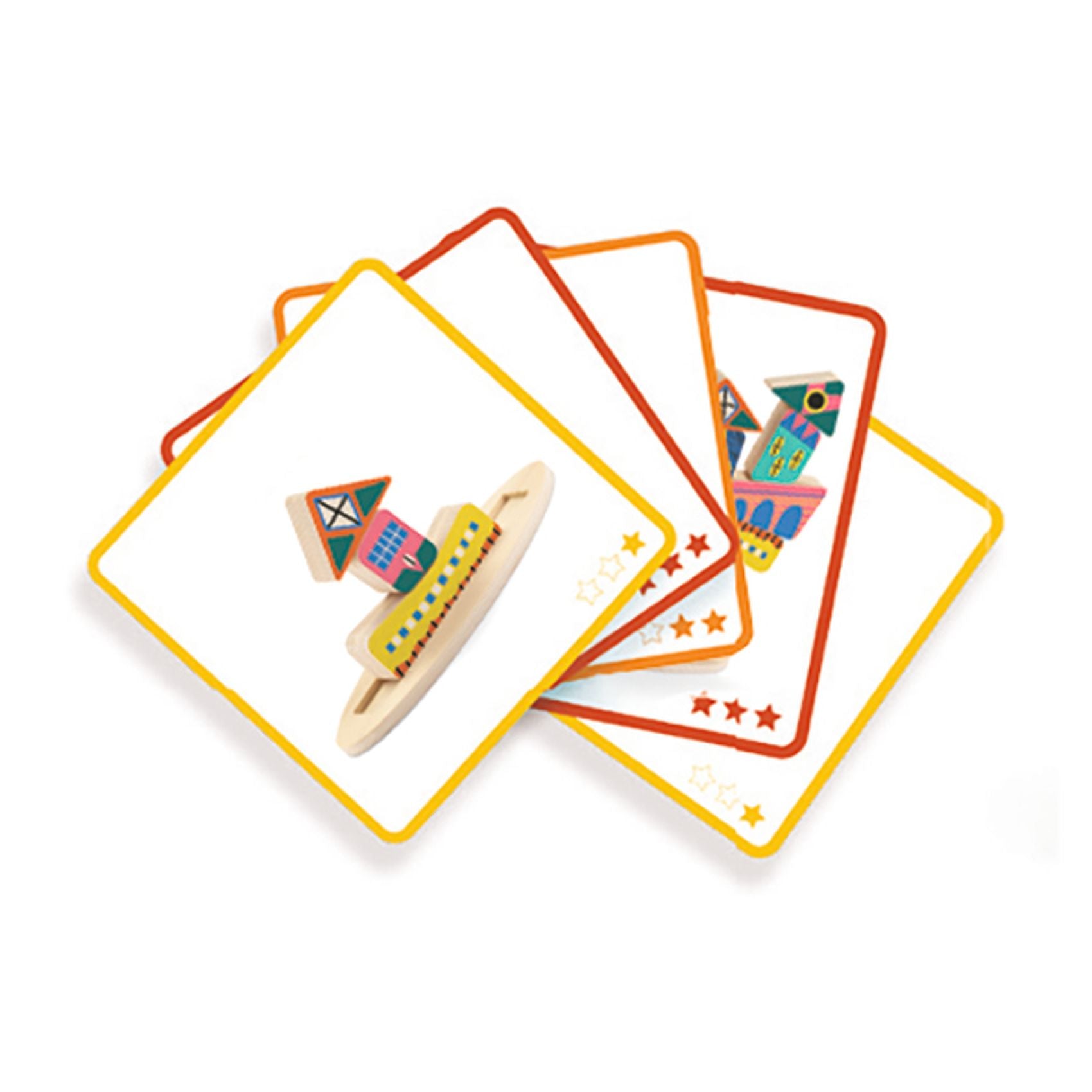 Djeco Ze Stakaboom Wooden Balancing Game