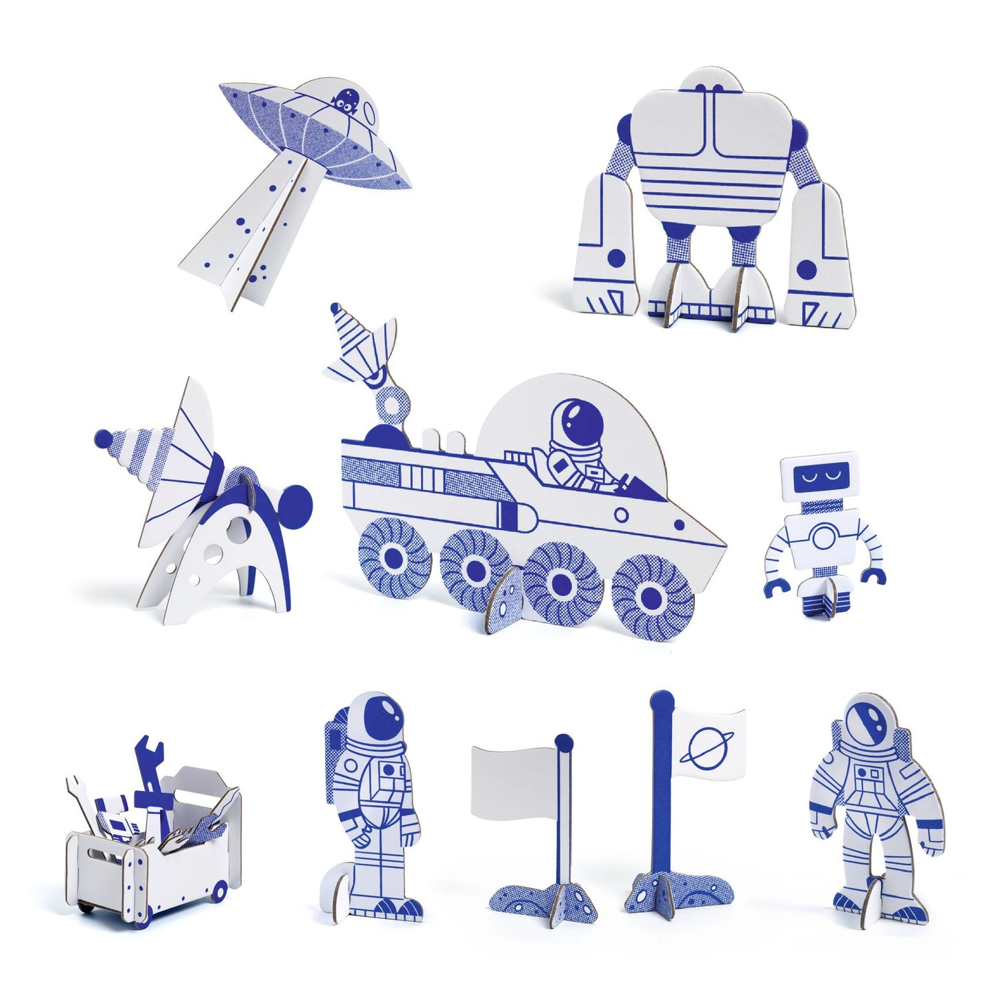 Djeco Space Rocket Creative Kit