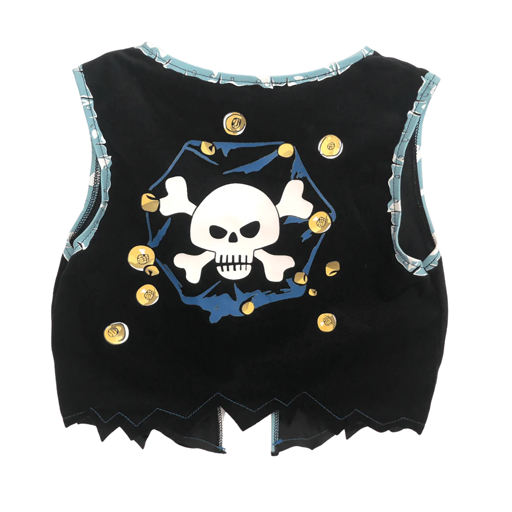 Liontouch Pirate Red Stripe Vest