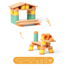 Oppi Stix - Construction game 60 Pieces