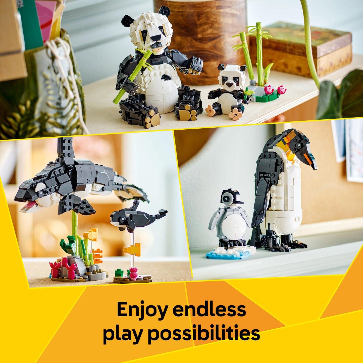 Lego Creator 31165 Wild Animals: Panda Family