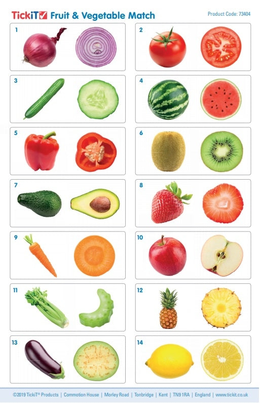 TickiT Fruit & Vegetable Match