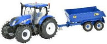Britains New Holland T6 Tractor with Trailer Play Set